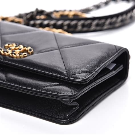 chanel man wallet|Chanel quilted wallet on chain.